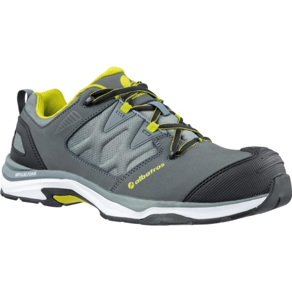 Läder Ultratrail Low Lace Up Safety Shoe 8 UK Grey/Combi Grey/Combined 8 UK