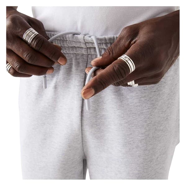 Lacoste Herr Fleece Shorts S Ljusgrå Light Grey S