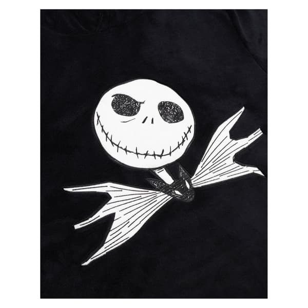 The Nightmare Before Christmas Herr Ansikte Långärmad Lång Pyjamas Black L