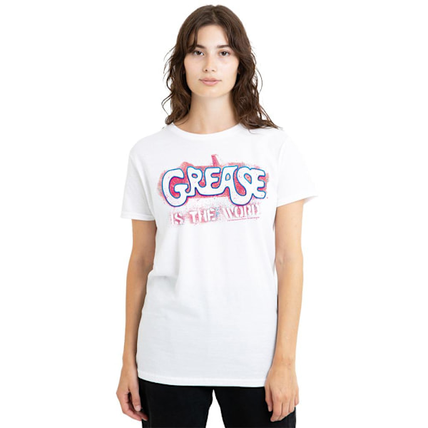 Grease Unisex Vuxen Grease Is The Word T-Shirt M Vit White M