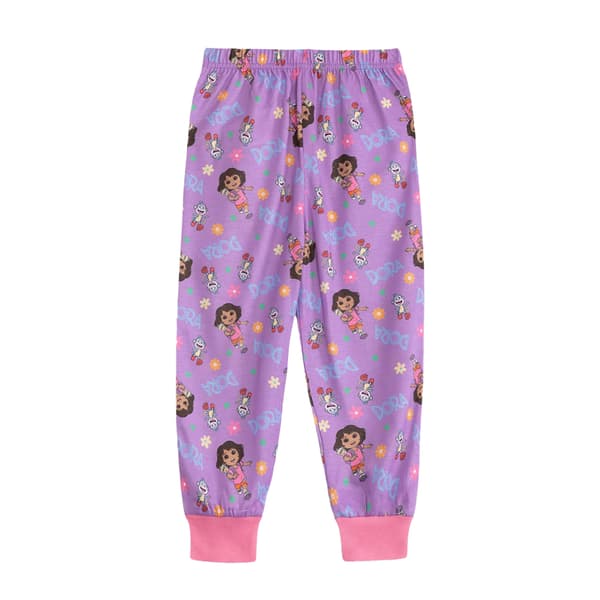 Dora Utforskaren Barn/Barn Karaktär Lång Pyjamas Set (Pac Multicoloured 2-3 Years