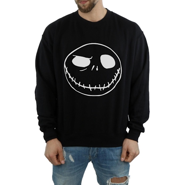 Disney Herr Nightmare Before Christmas Jack´s Big Face Sweatshirt Black 3XL