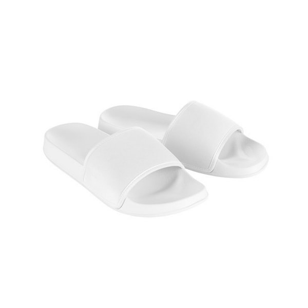 AWDis Cool Unisex Vuxen Sliders 4.5 UK-5 UK Vit White 4.5 UK-5 UK