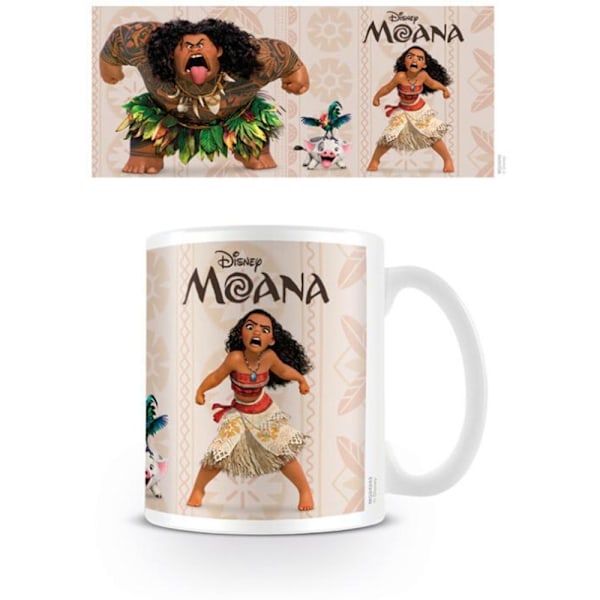Moana Karaktärsmugg En Storlek Flerfärgad Multicoloured One Size