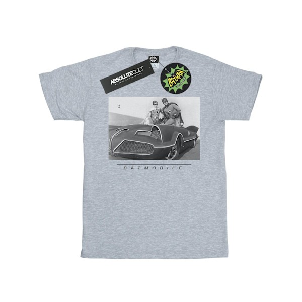 DC Comics herr Batman TV-serie Batmobile T-shirt XL Sports Grey Sports Grey XL