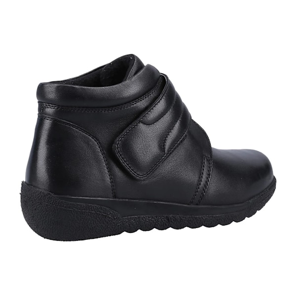 Fleet & Foster Dam/Dam Shetland Läder Ankel Boots 7 UK Black 7 UK