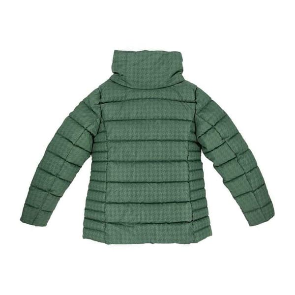 Firetrap Dam/Dam Houndstooth Pufferjacka 10 UK Grön Green 10 UK