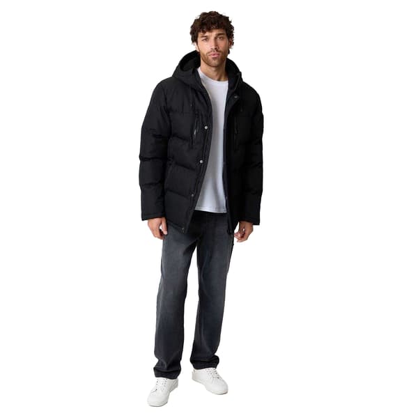 Threadbare Herr Matthew Parka XXL Svart Black XXL