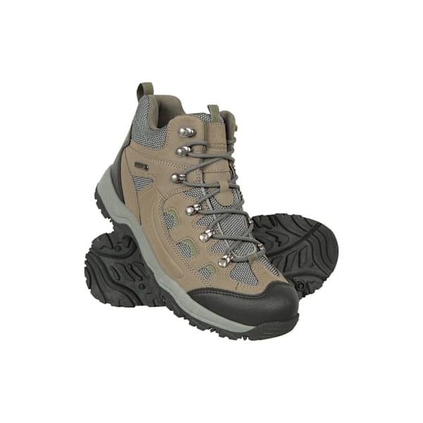 Mountain Warehouse Mens Adventurer Vattentäta Vandringskängor 6 UK Khaki 6 UK