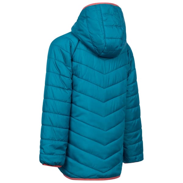 Trespass Valard Quiltad Jacka för Barn 9-10 År Ljus Light Teal 9-10 Years