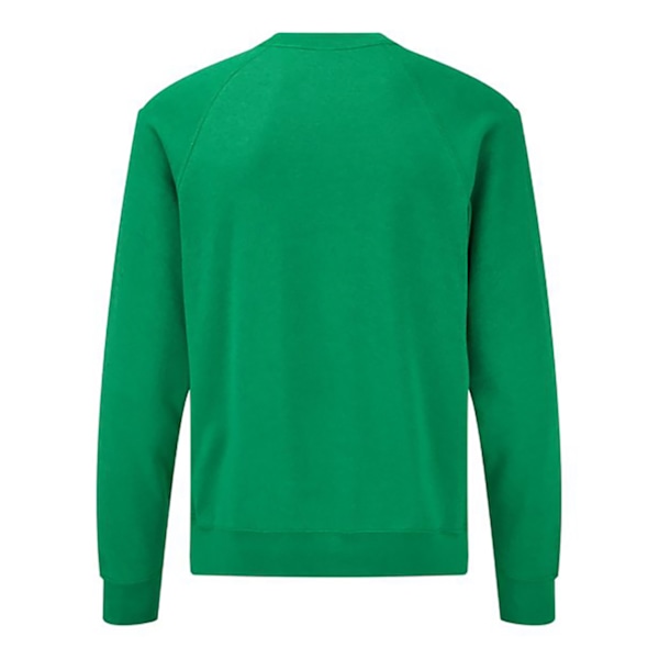 Fruit Of The Loom Vuxen Unisex Klassisk Raglan Sweatshirt M Hea Heather Green M