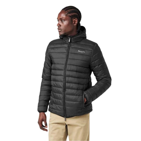 Aquascutum Herr Logotyp Pufferjacka S Svart Black S