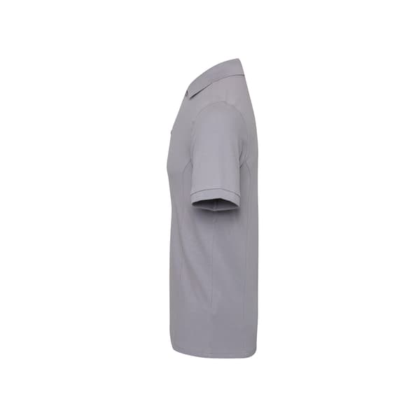 Premier Mens Coolchecker Plus Pique Polo Med CoolPlus L Silver Silver L