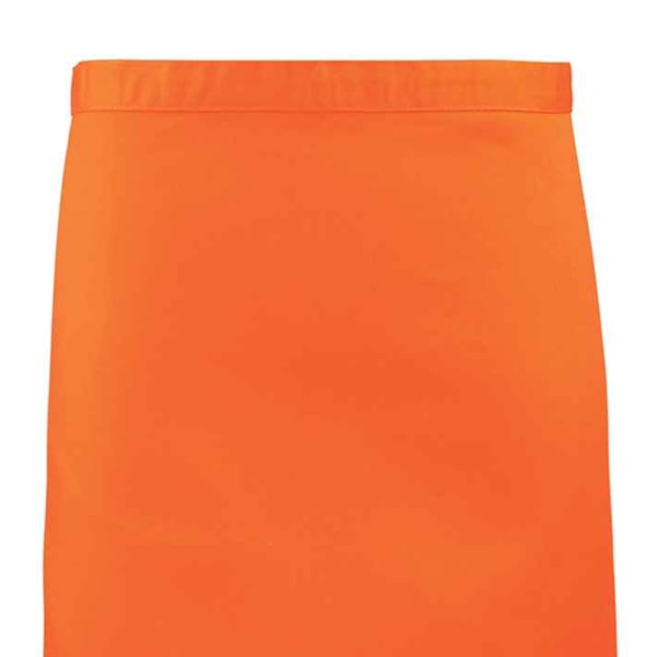Premier Colours Mid Length Förkläde One Size Orange Orange One Size