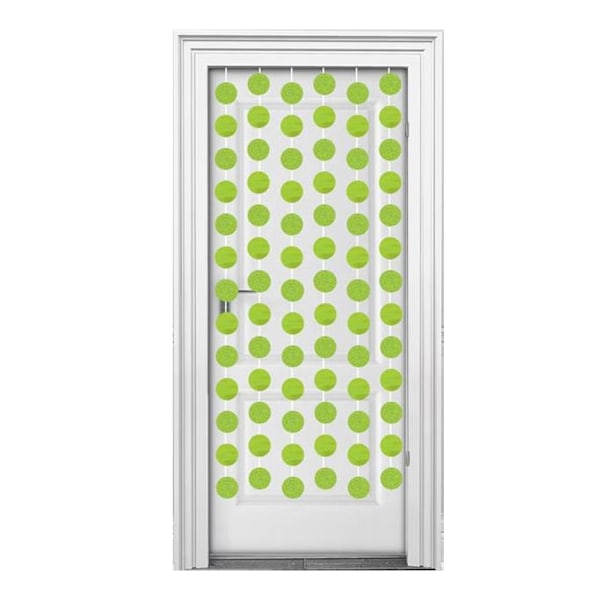 Amscan Pappersrund Girlang En Storlek Kiwi Grön Kiwi Green One Size