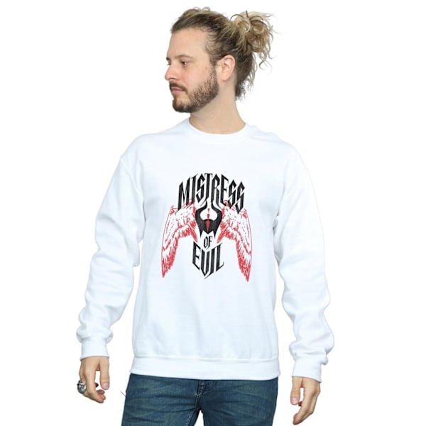 Disney Herr Maleficent Mistress Of Evil Wings Sweatshirt 5XL Vit White 5XL