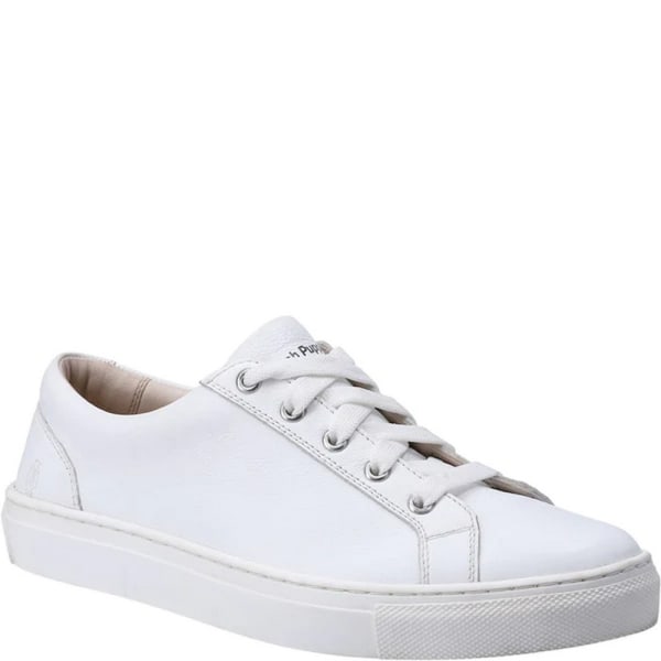 Hush Puppies Dam/Dam Tessa Läder Sneakers 4 UK Vit White 4 UK