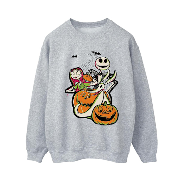 The Nightmare Before Christmas Dam/Kvinnor Pumpa Sweatshirt Sports Grey 4XL
