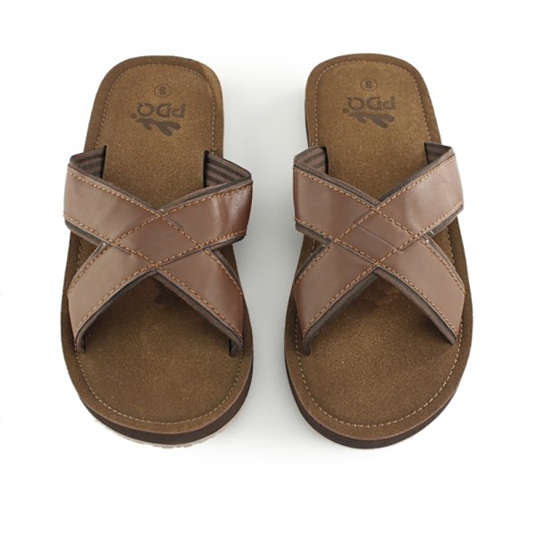 PDQ Herr Lättvikt Crossover Mule Sandaler 12 UK Brun Brown 12 UK