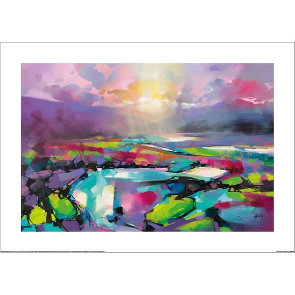 Scott Naismith Sublime Light Konsttryck 60cm x 80cm Flerfärgad Multicoloured 60cm x 80cm