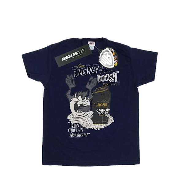 Looney Tunes Taz Energy Boost T-shirt M Marinblå Navy Blue M