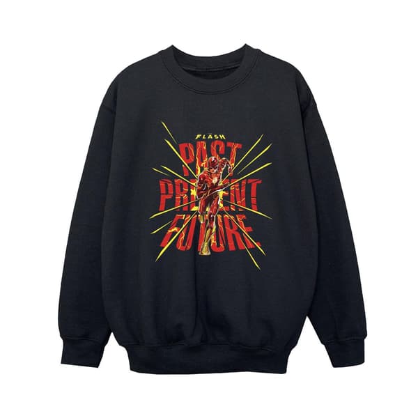 DC Comics Pojkar The Flash Past Present Future Tröja 5-6 År Black 5-6 Years
