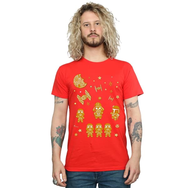 Star Wars Herr Pepparkaksimperium T-shirt S Röd Red S