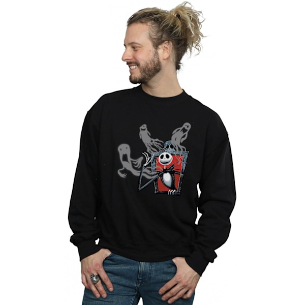 Disney Herr Nightmare Before Christmas Ghosts Of Jack Sweatshirt Black L