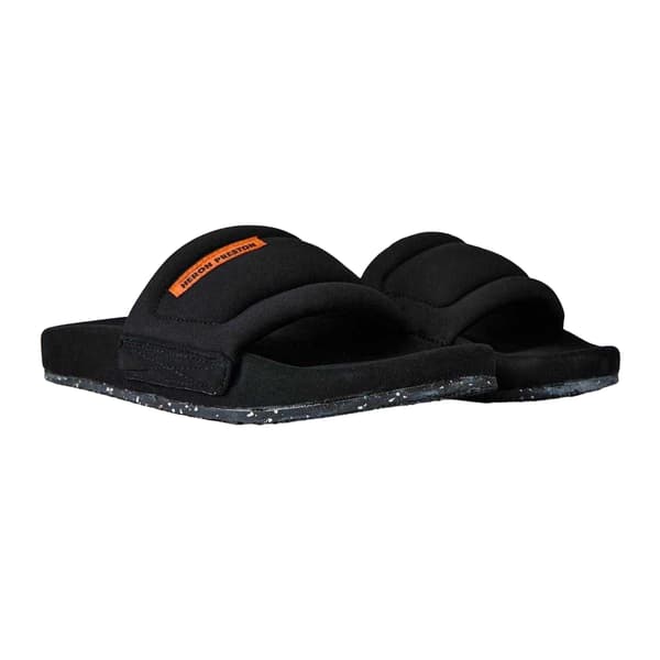 Heron Preston Dam Flat Slides 4 UK Svart Black 4 UK