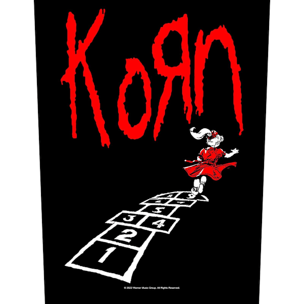 Korn Follow The Leader Patch One Size Svart/Röd Black/Red One Size