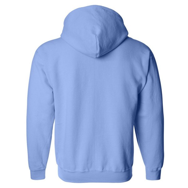 Gildan Heavy Blend Unisex Vuxen Full Zip Sweatshirt Top Carolina Blue 2XL