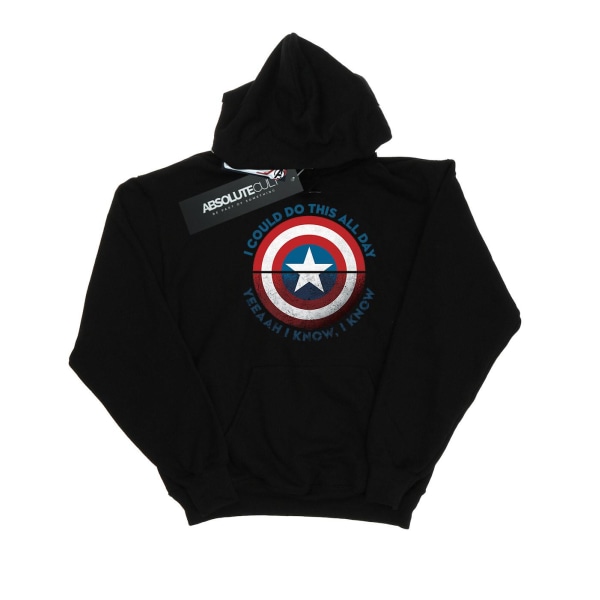 Marvel Boys Avengers Endgame Do This All Day Hoodie 5-6 Years B Black 5-6 Years