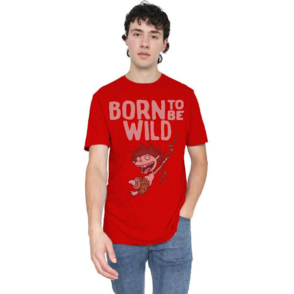 The Wild Thornberrys Unisex Vuxen Born To Be Wild T-Shirt L Röd Red L