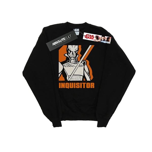 Star Wars Boys Rebels Inquisitor Sweatshirt 7-8 år Svart Black 7-8 Years