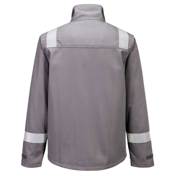 Portwest Unisex Vuxen Bizflame Arbetsjacka S Grå Grey S