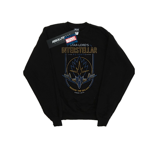 Marvel Herr Guardians Of The Galaxy Interstellar Flights Tröjor Black 3XL