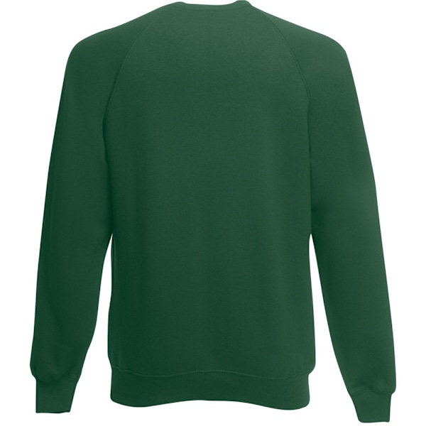 Fruit Of The Loom Raglanärm Belcoro® Sweatshirt S Flaska Grön Bottle Green S