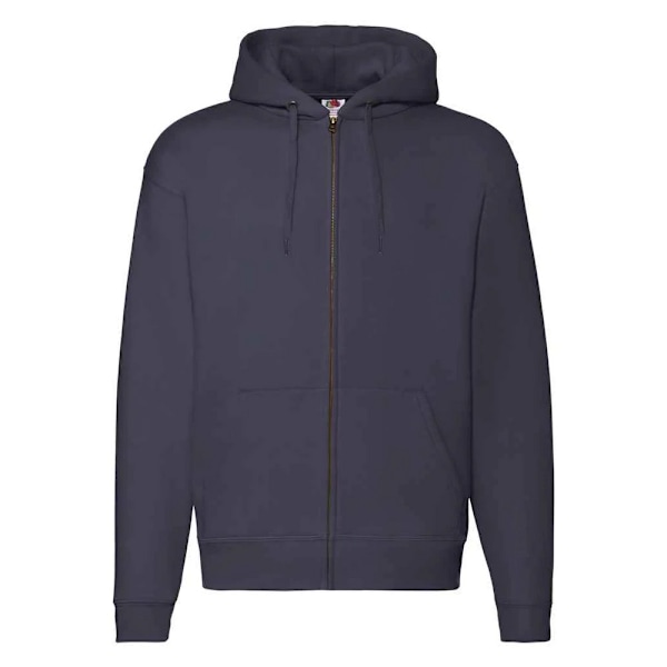 Fruit of the Loom Unisex Vuxen Premium Full Zip Hoodie 4XL Deep Deep Navy 4XL