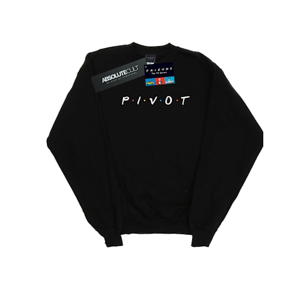 Friends Mens Pivot Logo Sweatshirt XL Svart Black XL