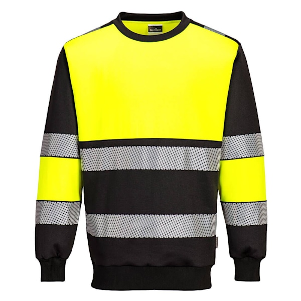 Portwest Herr PW3 Klass 1 Varseltröja M Gul/Svart Yellow/Black M