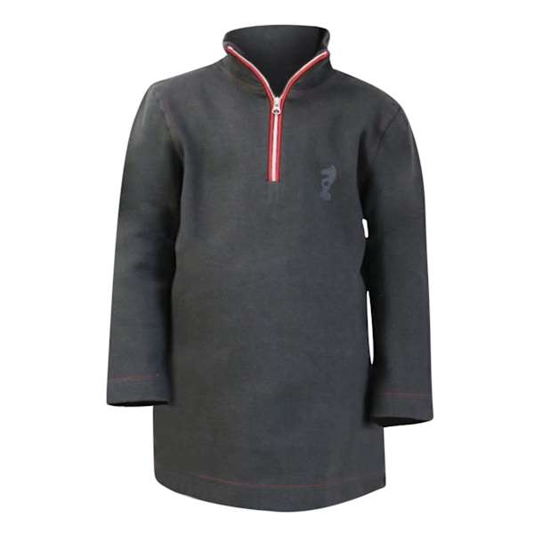 Little Knight Boys Tractor Collection Sweatshirt 7-8 år Char Charcoal Grey/Red 7-8 Years