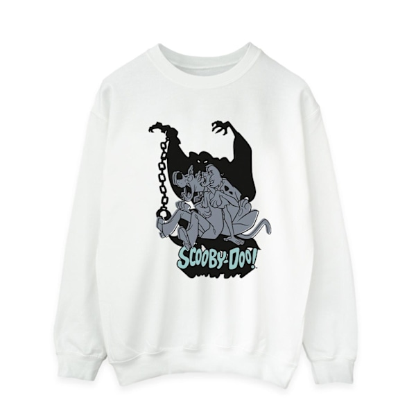 Scooby Doo Herr Scared Jump Sweatshirt XL Vit White XL