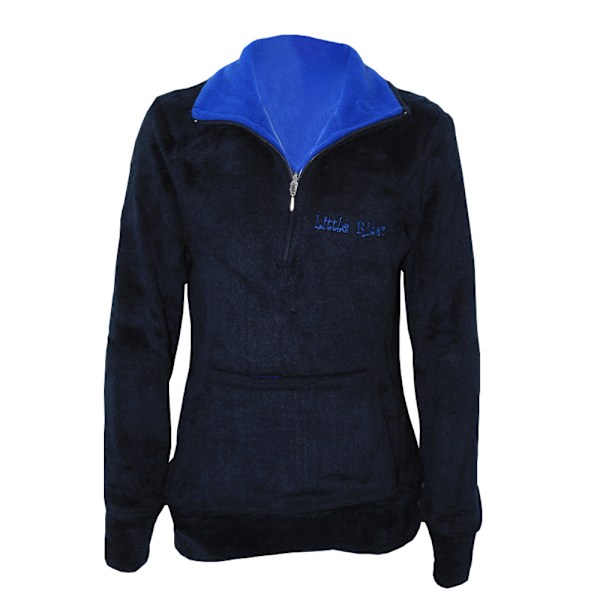 Little Rider Barn/Flickor Mjuk Fleece 5-6 År Marinblå/Kunglig Blå Navy/Royal Blue 5-6 Years