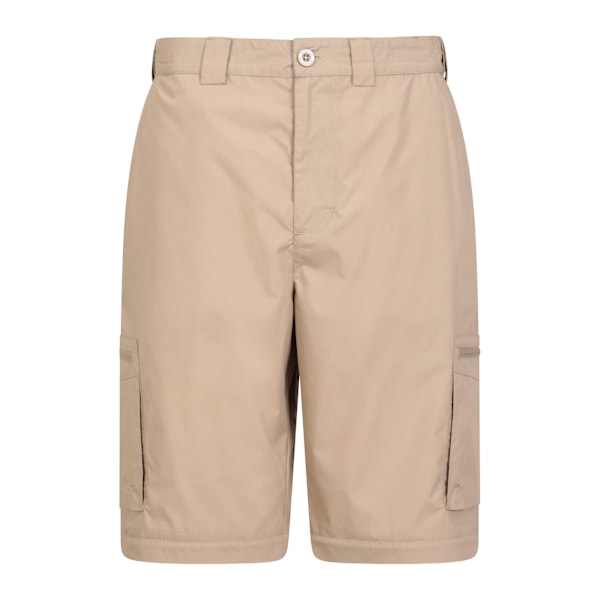 Mountain Warehouse Mens Explore Convertible Trousers 30R Beige Beige 30R