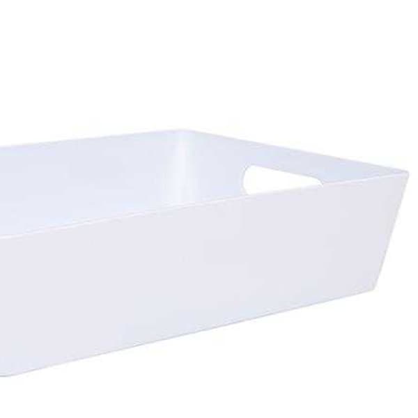 Wham Studio Bricka Rektangulär 4.01 Isvit 17 x 25cm En Storlek One Colour One Size