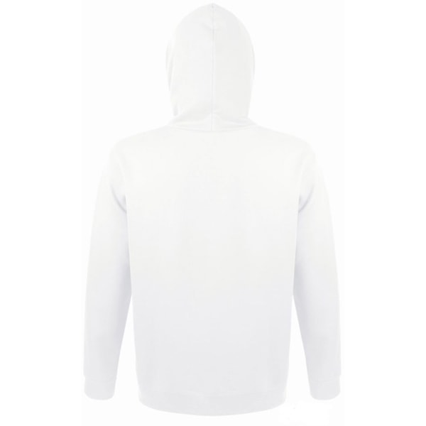 SOLS Snake Unisex Hoodie / Huvtröja S Vit White S