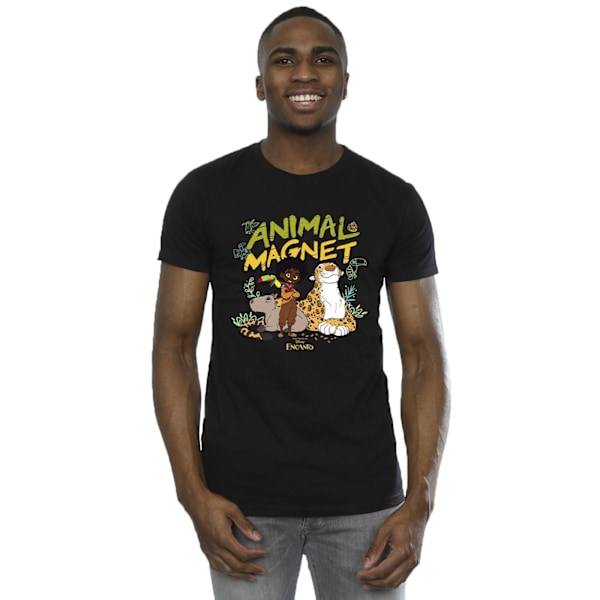 Disney Encanto Animal Magnet T-shirt L Svart Black L