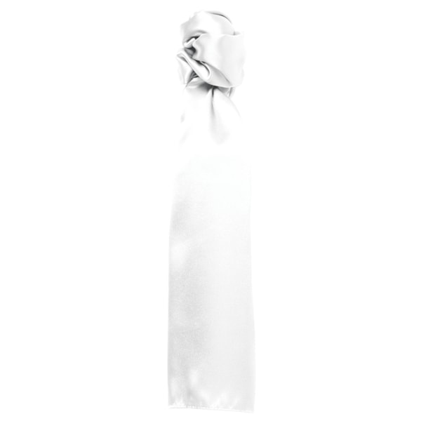 Premier Scarf - Dam/Kvinnor Enfärgad Business Scarf One Size Vit White One Size