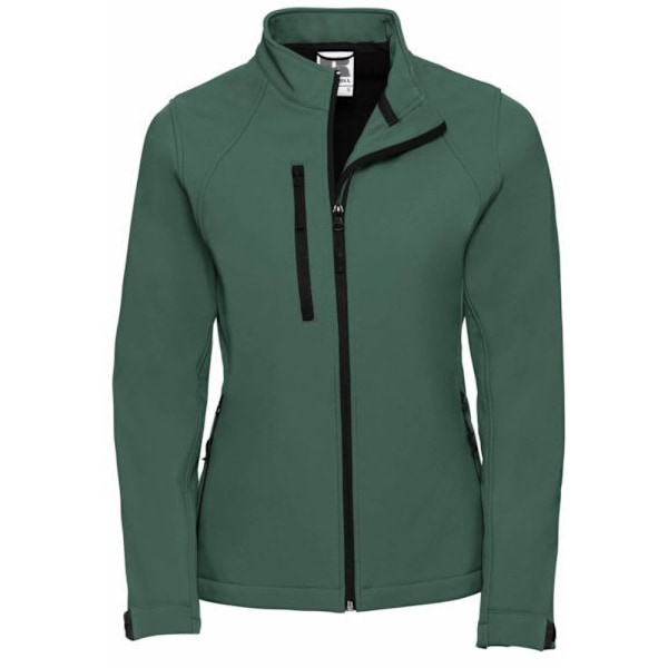 Jerzees Colours Dam Vattenavvisande & Vindtät Soft Shell J Bottle Green M