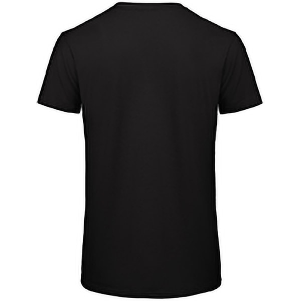 B&C Mens Favorite Organic Cotton Crew T-shirt 2XL Svart Black 2XL